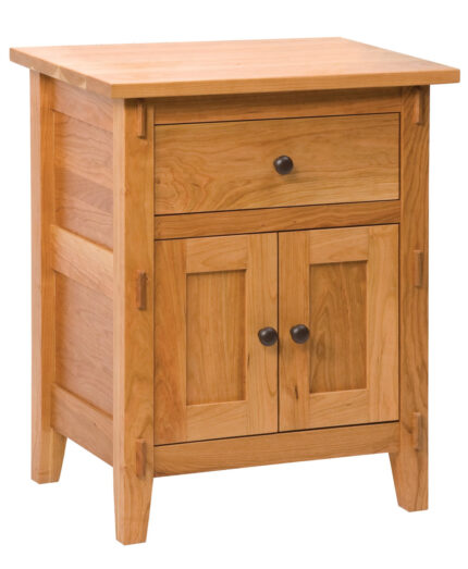 Bungalow 1 Drawer 2 Door Nightstand