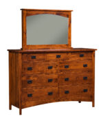 Arts and Crafts 9 Drawer Dresser