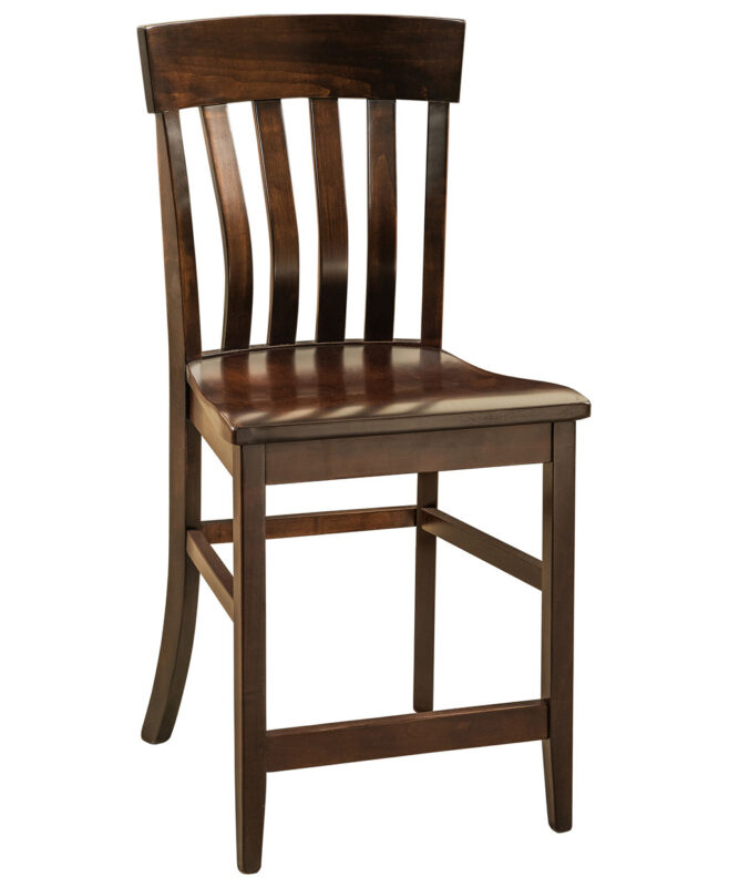 Galena Amish Bar Stool [Stationary]