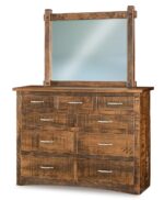 Denver 9 Drawer Dresser with optional mirror (JRDV-030)