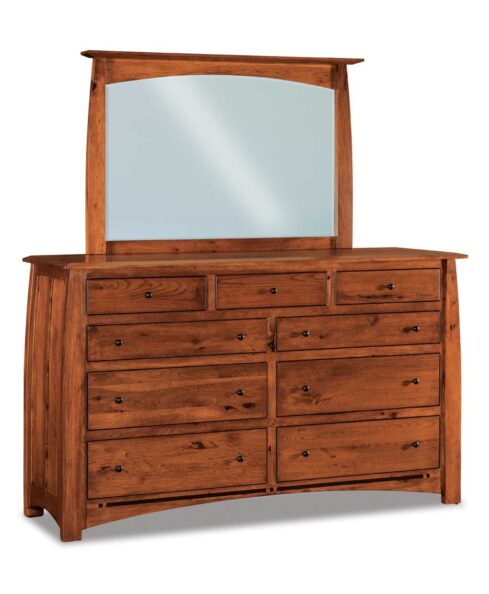 Boulder Creek 9 Drawer Dresser with optional mirror (JRBC-045)