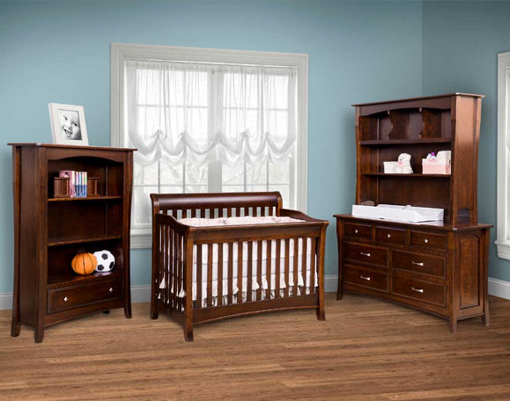 Amish baby crib hotsell