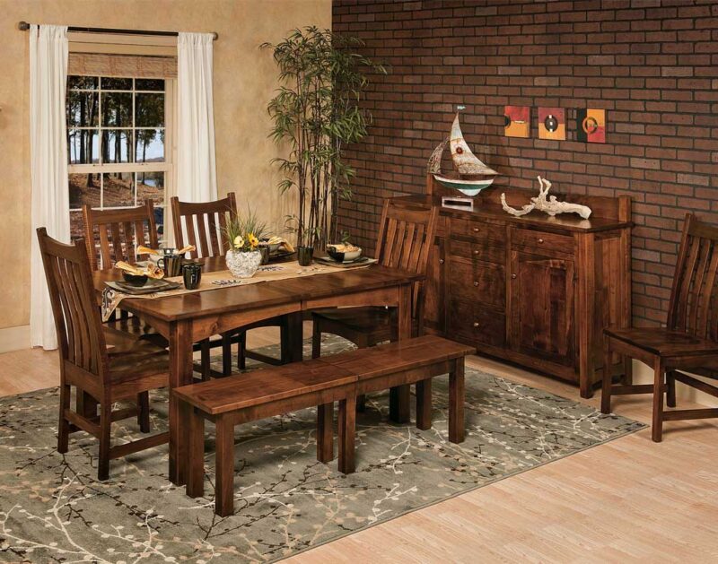 Amish Dining Room Set Only Cherry