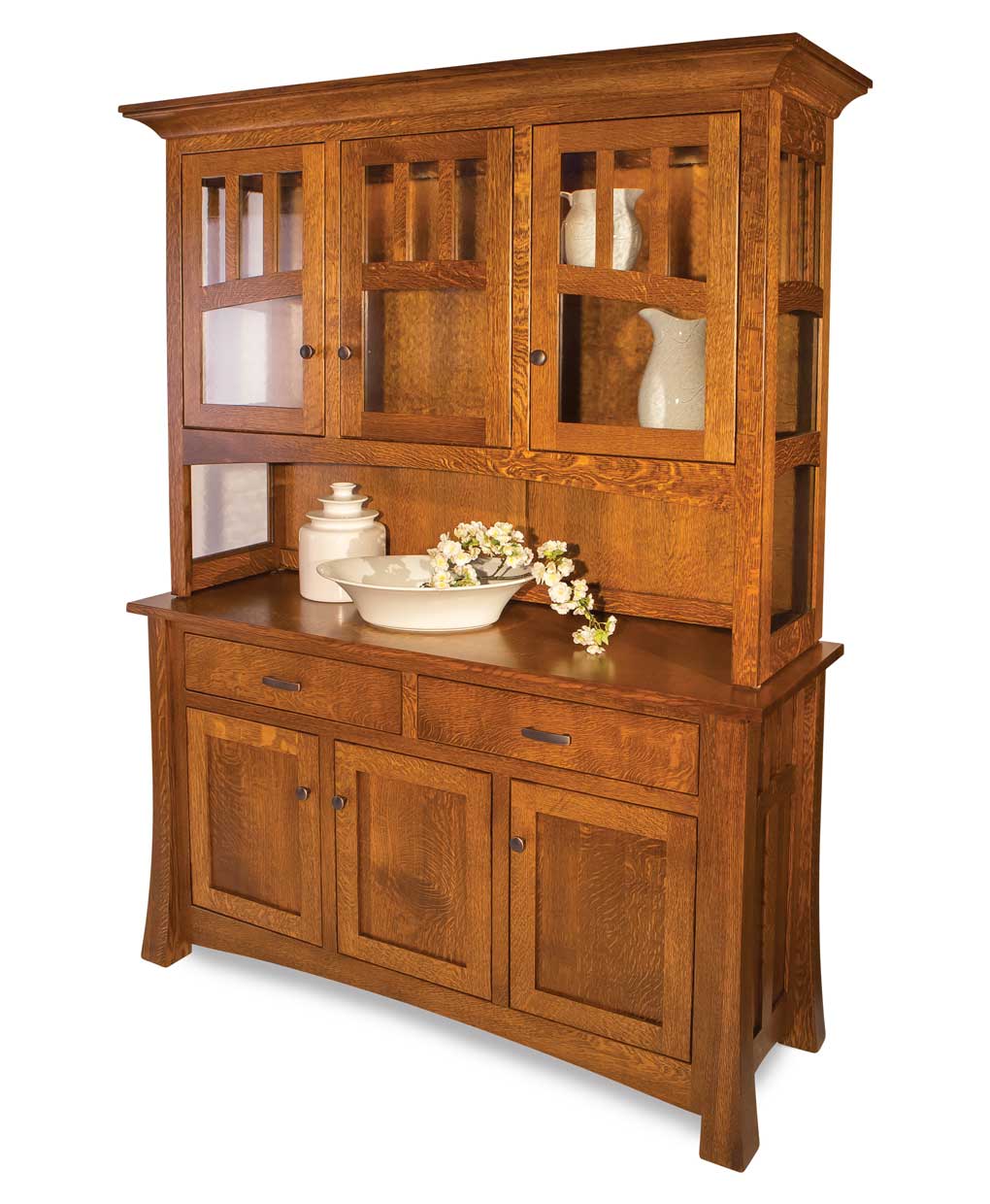 Arlington Amish Hutch Amish Direct Furniture