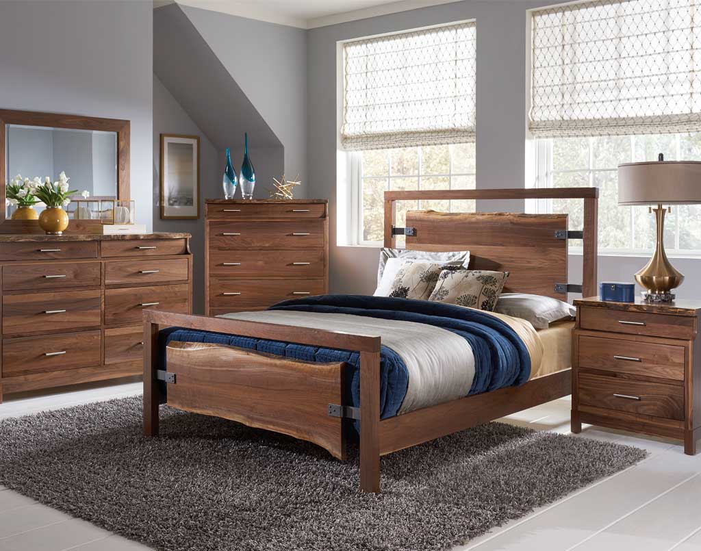 Westmere Live Edge Bedroom Set