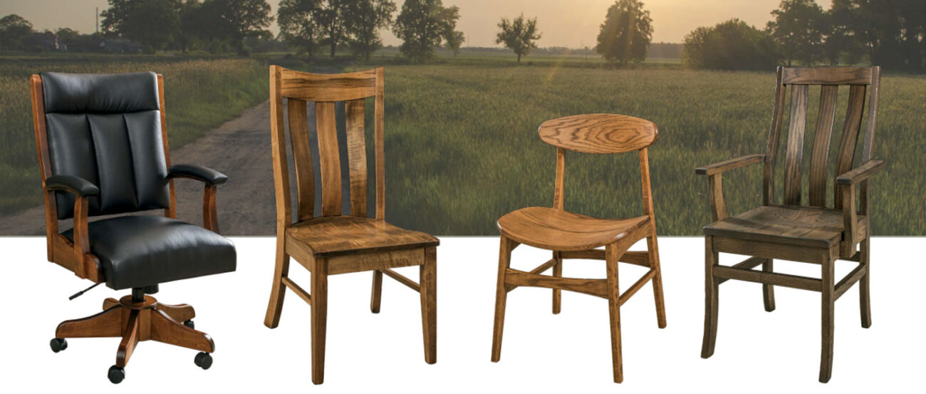 New Amish Chairs for 2018 from Amish Direct Furniture