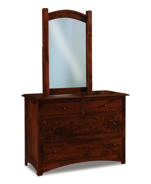 Finland 4 Drawer Dresser with optional mirror (JRFN-047-1)