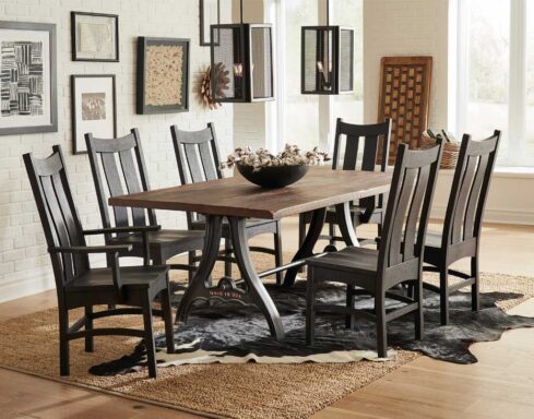 Iron Forge Amish Table Set