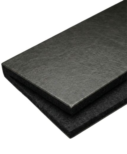 This Table Pad features a textured surface and a soft felted underside for protection.