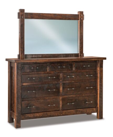 Houston 9 Drawer Dresser with optional mirror (JRHU-045)