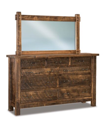 Houston 9 Drawer Dresser with optional mirror (JRHU-031)