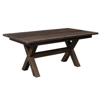Amish Made Buxton Barnwood Dining Table