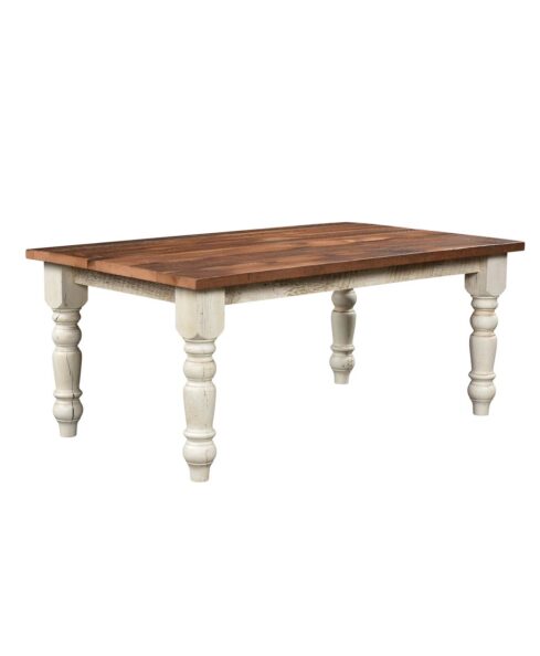 Amish made Farmhouse Barnwood Dining Table
