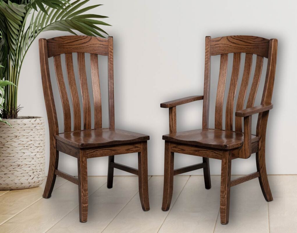 Amish Direct Furniture Carlton Dining Chair - Thumbnail 4