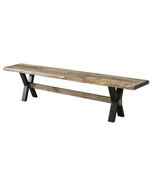 El Dorado Live Edge Bench