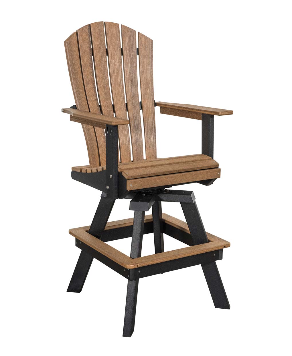Hoosier Poly Swivel Barstool
