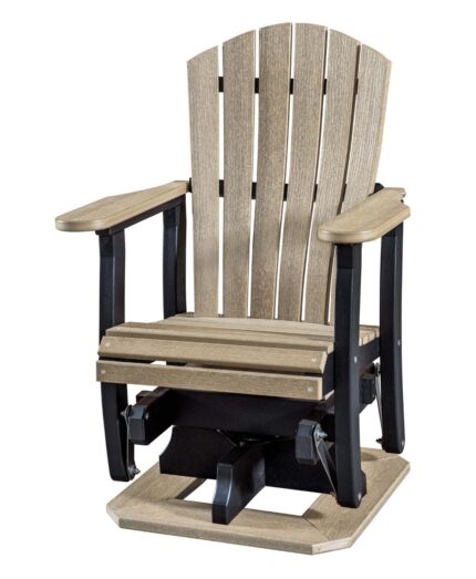 Amish made Hoosier Poly Swivel Glider [HPP-110]