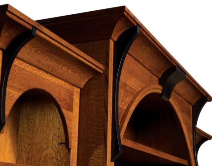 Breckenridge Entertainment Center Wall Unit [Accent Detail]
