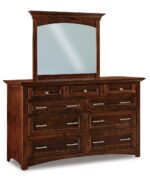 Lincoln 9 Drawer Dresser with optional mirror (JRLN-030)