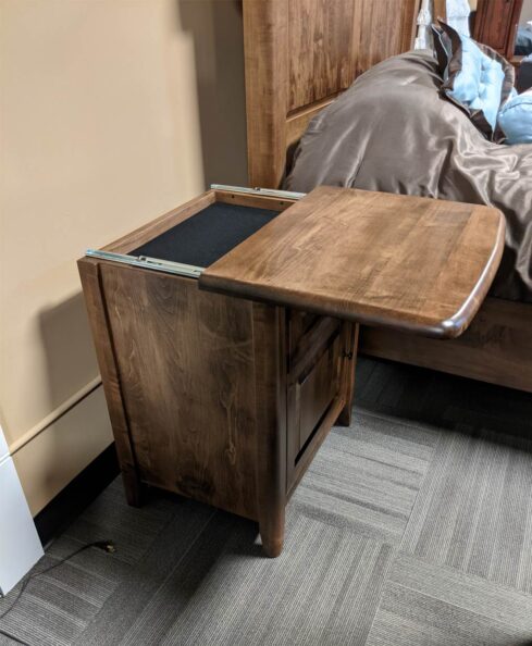 Bay Pointe 3 Drawer Nightstand [Optional Sliding Top]