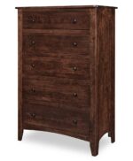 Carlston Tall Chest [Sap Cherry with a Manchester finish]