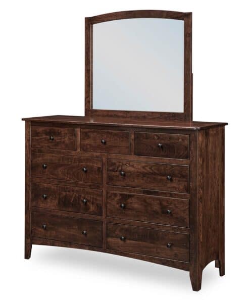 Amish Carlston 9 Drawer Dresser [R-0333]