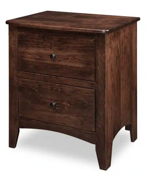 Carlston 2 Drawer Nightstand [R-011]