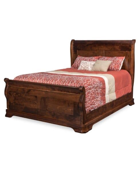 San Marco Sleigh Bed from DutchCrafters Amish Furniture