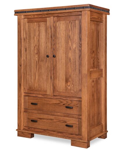 Amish Monta Vista 2-Door, 2-Drawer Armoire [M-14]