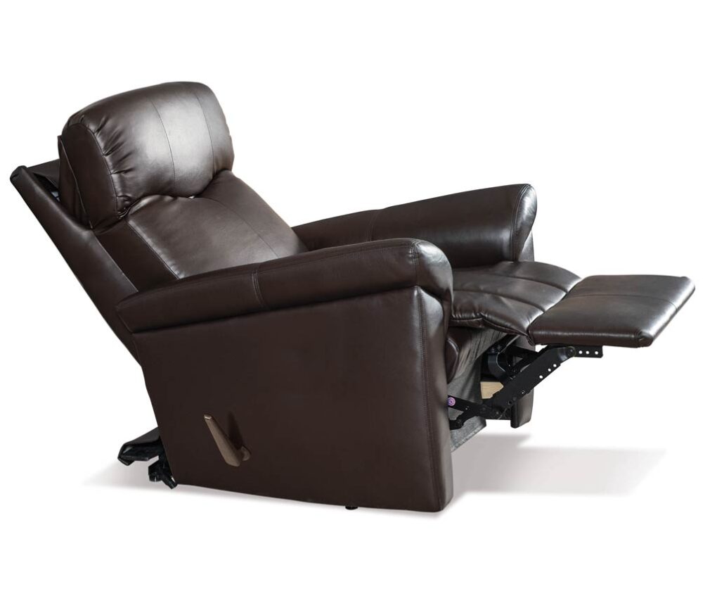 Amish Signature Recliner [Headtilt and Recliner Detail]
