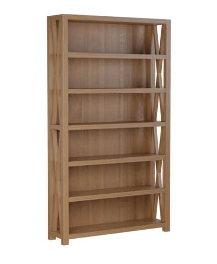 Amish Stillmore Bookcase [Brown Maple with a Seely finish]