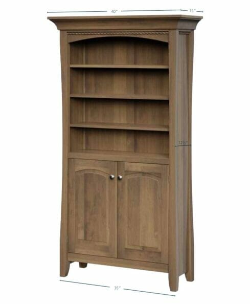 Amish Berkley Bookcase [Dimensions]