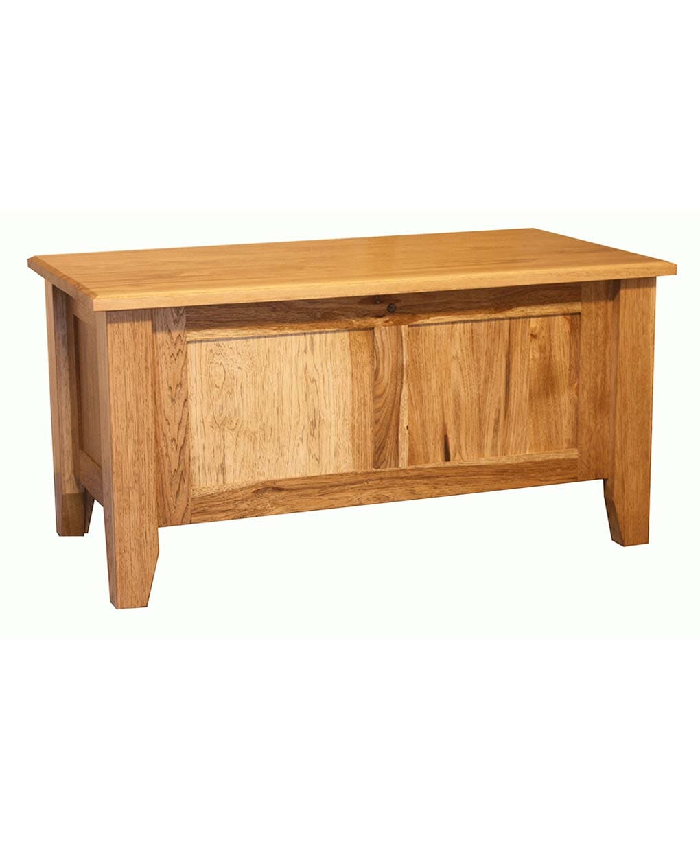 Rustic oak best sale blanket box