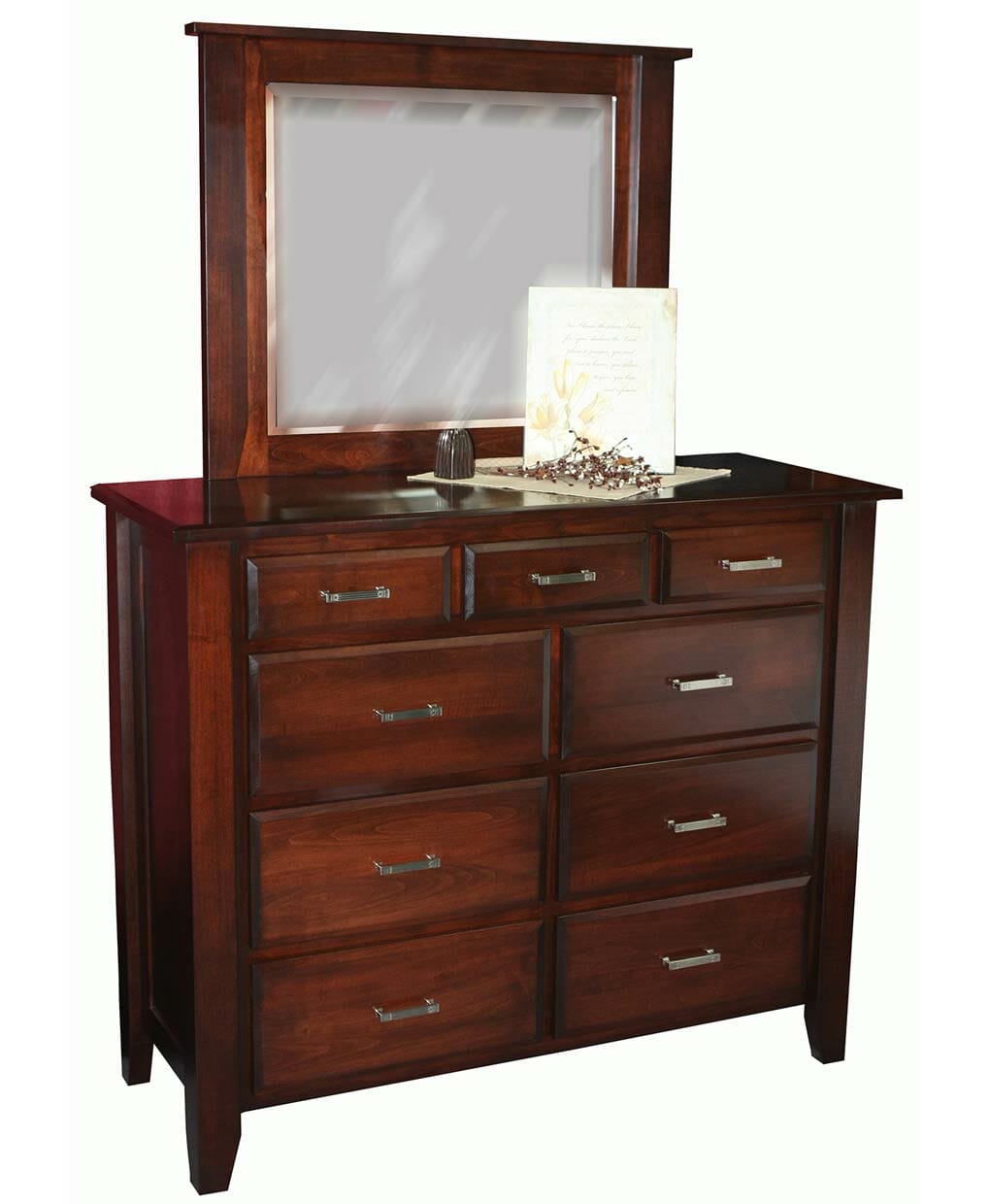 Amish Ashton 9 Drawer Mule Dresser [AD509M]