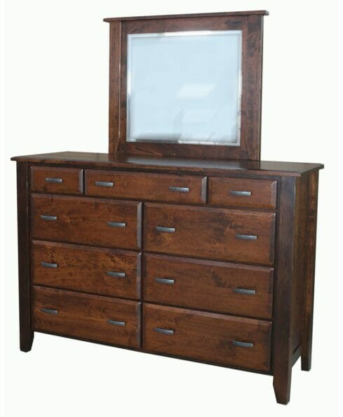 Amish Ashton 9 Drawer Mule Dresser [AD609M]