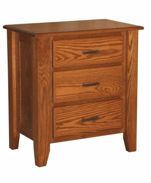 Amish Ashton 3 Drawer Nightstand [AN2203]