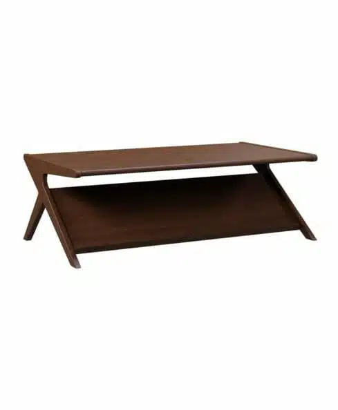 Amish made Malaya Coffee Table [Brown Maple with a Earthtone stain]