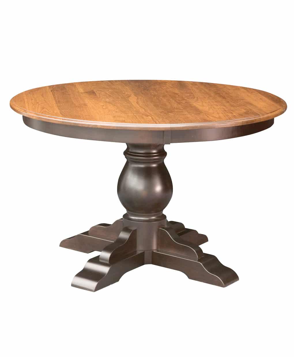 single pedestal dining table