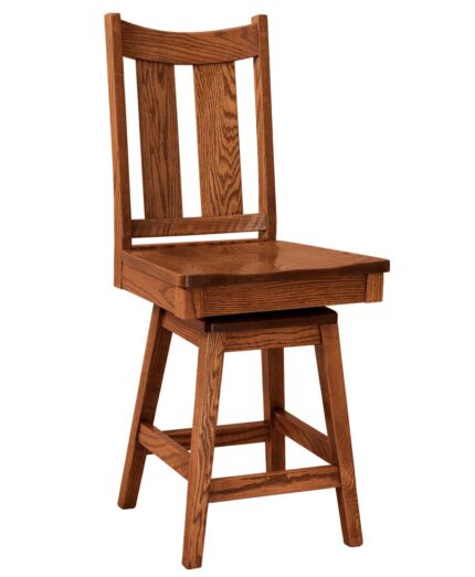 Aspen Amish Swivel Bar Stool