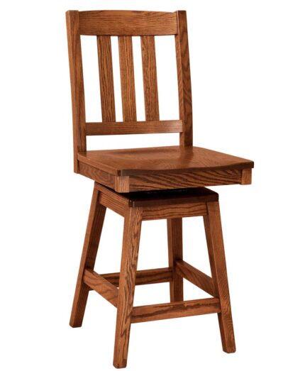 Lodge Amish Swivel Bar Stool