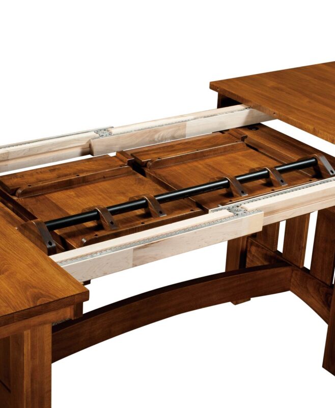 Vancouver Optional Butterfly Leaf Setup [Amish Direct Furniture]