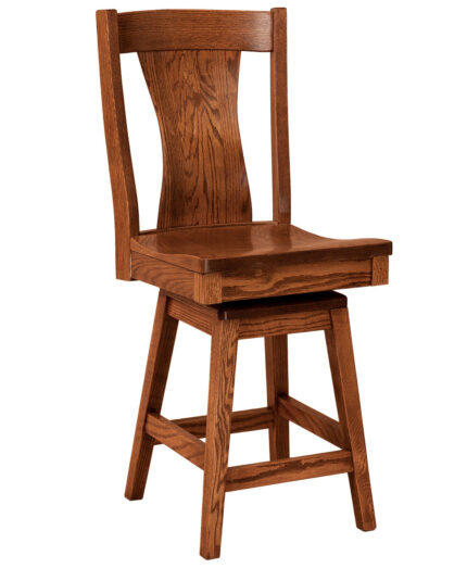 Westin Amish Swivel Bar Stool