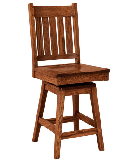 Williamsburg Amish Swivel Bar Stool