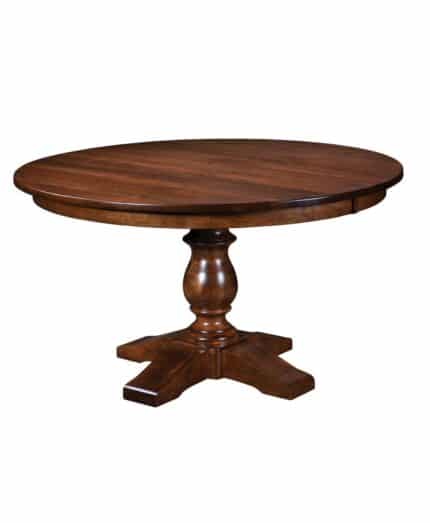 Single Pedestal Tables Amish Direct Furniture