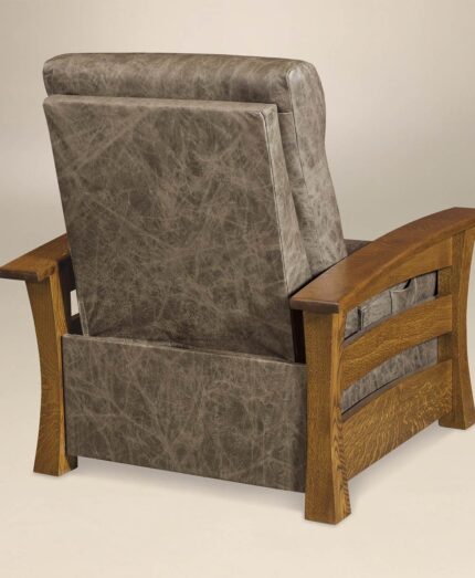 Amish Barrington Chair Recliner [Back Detail]