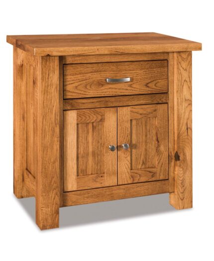 Heidi 1 Drawer 2 Door Nightstand