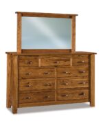 Heidi 9 Drawer Dresser with optional mirror (JRHI-045)
