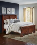 Amish Orewood Bed [Red Oak with a Tavern finish]