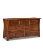 Amish Matison 7 Drawer Dresser