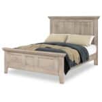 Carlston Panel Bed [Queen Size (X-06-25), Sap Cherry with a Mineral finish]